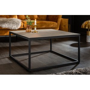MERAN exkluzív kerámia dohányzóasztal - 75cm - beton INVICTA