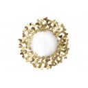 BUTTERFLY design tükör - arany - 78cm