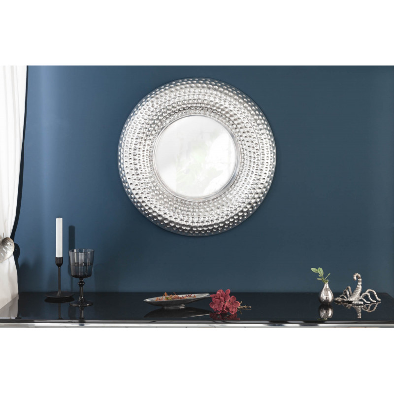 ORIENT design tükör - 60cm - ezüst