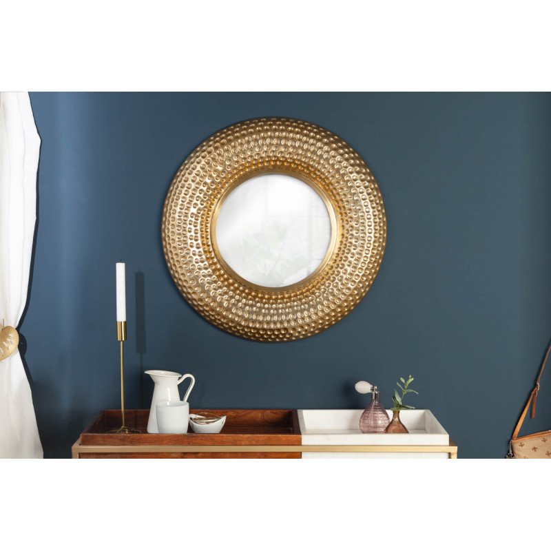 ORIENT design tükör - 60cm - arany
