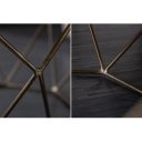 DIAMOND modern mangófa dohányzóasztal - 69cm