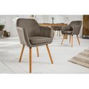 SUPREME modern szék - vintage taupe