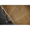 LIQUID design fém lerakóasztal - 34/46cm - arany