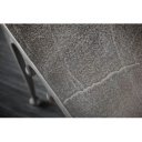 LIQUID design fém lerakóasztal - 34/46cm - ezüst