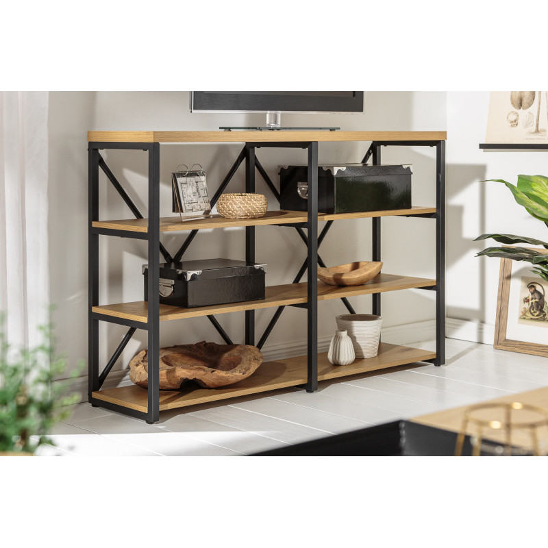 STUDIO - II modern polc - tölgy dekor