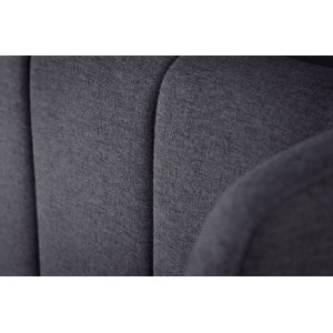 LA BEAUTE modern ágykeret - 160cm - antracit