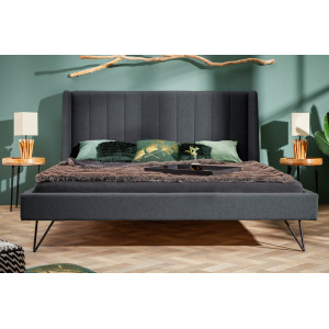 LA BEAUTE modern ágykeret - 160cm - antracit