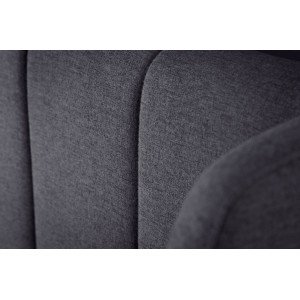 LA BEAUTE modern ágykeret - 160cm - antracit