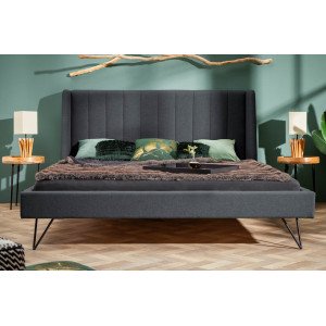 LA BEAUTE modern ágykeret - 160cm - antracit