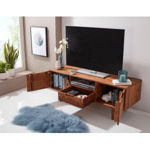 LAMANA tömör rózsafa Tv-szekrény - 135cm