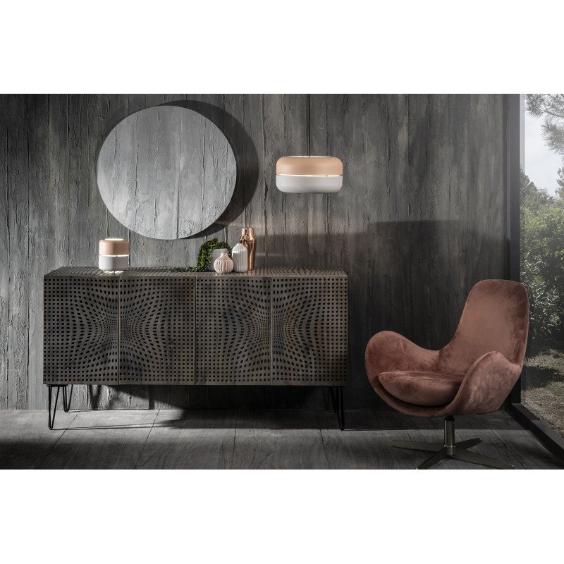 NIKHITA - design tömör mangófa komód