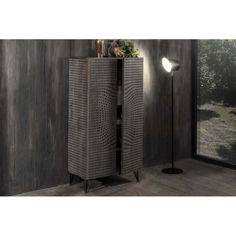 NIKHITA - design tömör mangófa szekrény