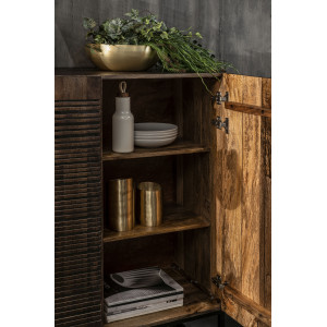 PRIYA tömör mangófa design szekrény