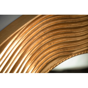 CIRCLE modern tükör - 100cm - arany