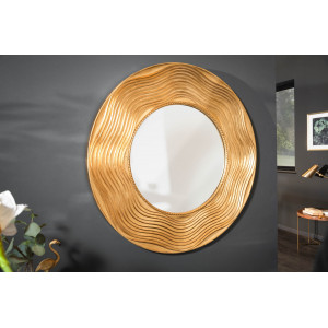 CIRCLE modern tükör - 100cm - arany
