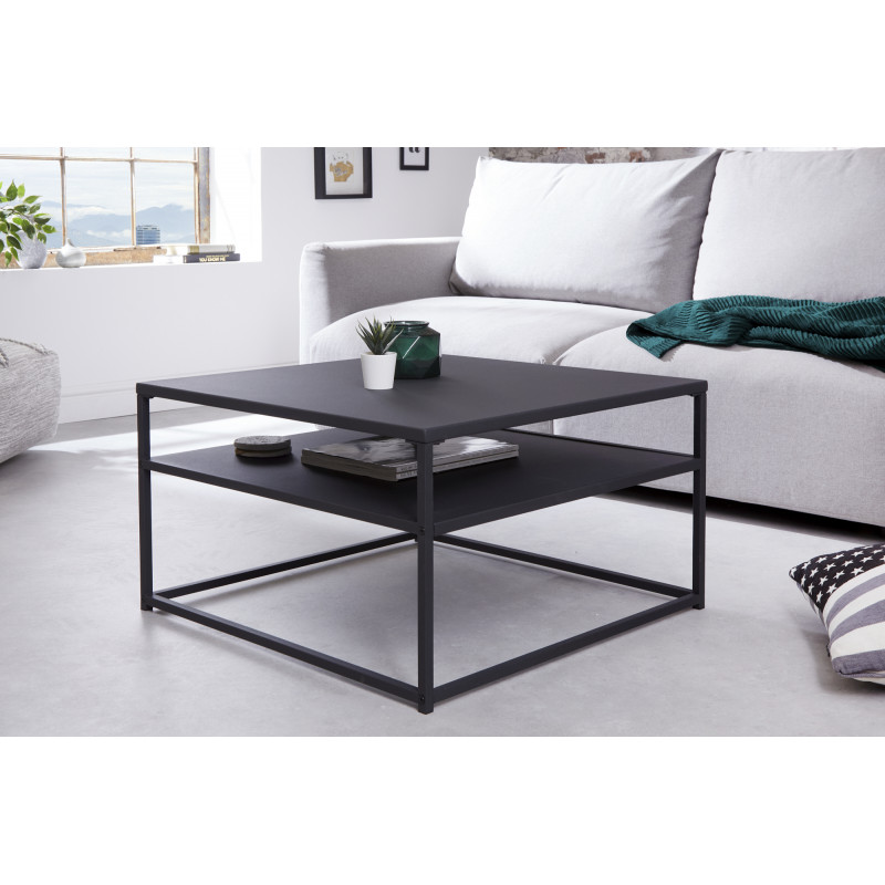 DURA STEEL modern fém dohányzóasztal - 70cm