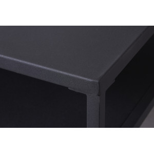 DURA STEEL modern fém dohányzóasztal - 100cm