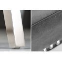 LION exkluzív bársony szék - szürke