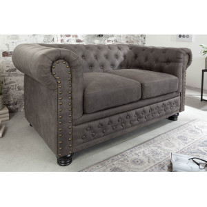 CHESTER II design 2 személyes kanapé - vintage taupe