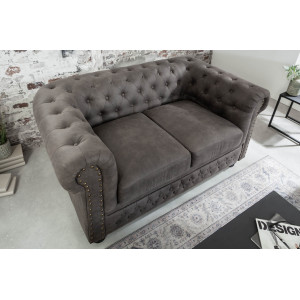 CHESTER II design 2 személyes kanapé - vintage taupe