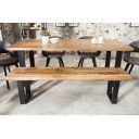 IRON CRAFT tömör mangófa ülőpad - 170cm