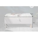 CASTLE elegáns ülőpad - 100cm - beige