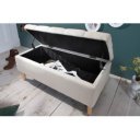 CASTLE elegáns ülőpad - 100cm - beige