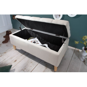 CASTLE elegáns ülőpad - 100cm - beige