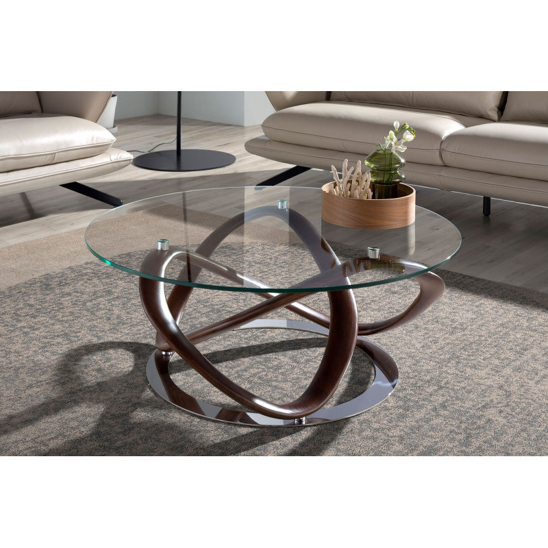 RHIZOMA luxus dohányzóasztal - 100cm