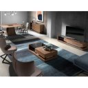 TARRAGONA exkluzív diófa dohányzóasztal - 130cm