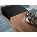 TARRAGONA exkluzív diófa dohányzóasztal - 130cm