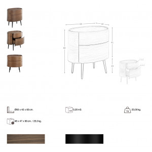 SEVILLA luxus dió éjjeliszekrény