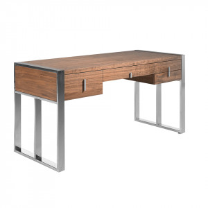 GRANVIA exkluzív dió íróasztal - 158cm