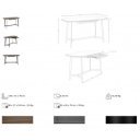 PARSAN exkluzív íróasztal -140cm