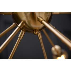 SPUTNIK design függőlámpa 85cm - arany
