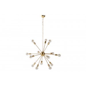 SPUTNIK design függőlámpa 85cm - arany