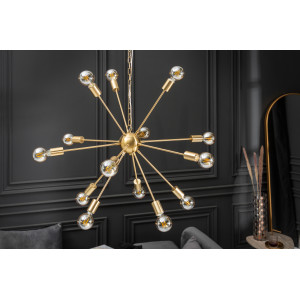 SPUTNIK design függőlámpa 85cm - arany