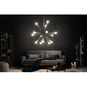 SPUTNIK design függőlámpa 85cm - arany