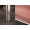 MODERN BAROCK luxus karfás szék  - mályva