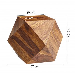 TABLILLA design rózsafa dohányzóasztal
