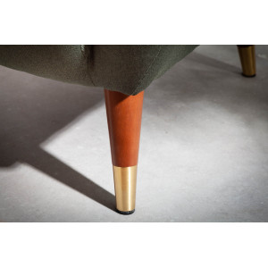 DON design fotel - antracit/zöld