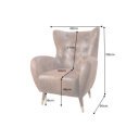 DON design fotel - antik barna