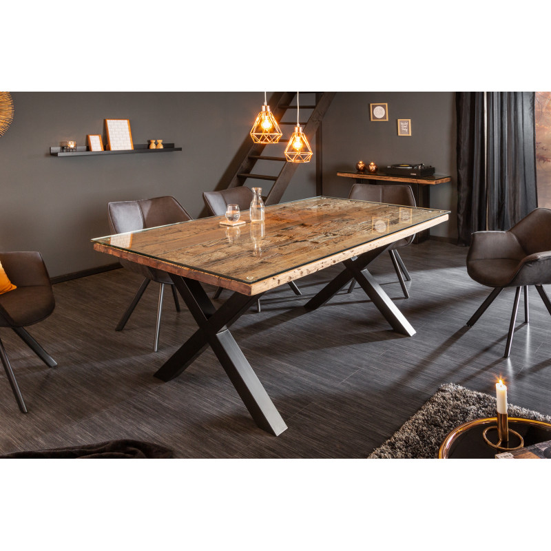 BARRACUDA X design étkezőasztal - 180cm