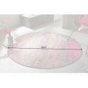 MODERN ART  kerek szőnyeg - 150cm - pink