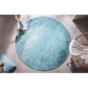 MODERN ART  kerek szőnyeg - 150cm - türkiz