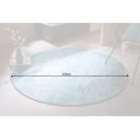 MODERN ART  kerek szőnyeg - 150cm - türkiz