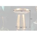 ORIENT különleges fém lerakóasztal - 45cm