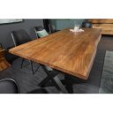 MAMMUT II - X tömör akác étkezőasztal 180/200/240cm