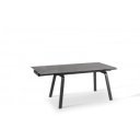 DYLAN MARBLE design bővíthető étkezőasztal - kerámia- 140-200cm - szürke márvány