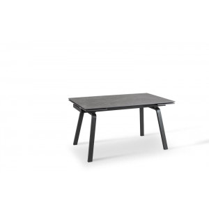 DYLAN MARBLE design bővíthető étkezőasztal - kerámia- 140-200cm - szürke márvány